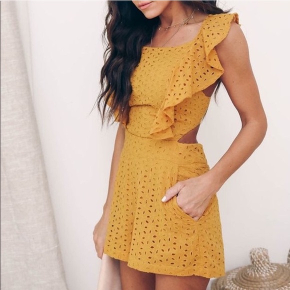 Vici Other - VICI Collection Eyelet Romper 😍